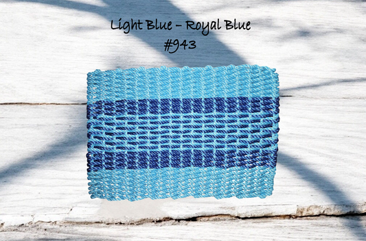 cw 943 The "Original" Handcrafted Woven Maine Lobster Rope Door Mat