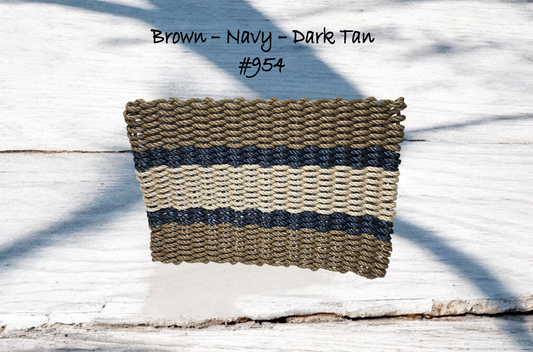 5s 954 The "Original" Handcrafted Woven Maine Lobster Rope Door Mat