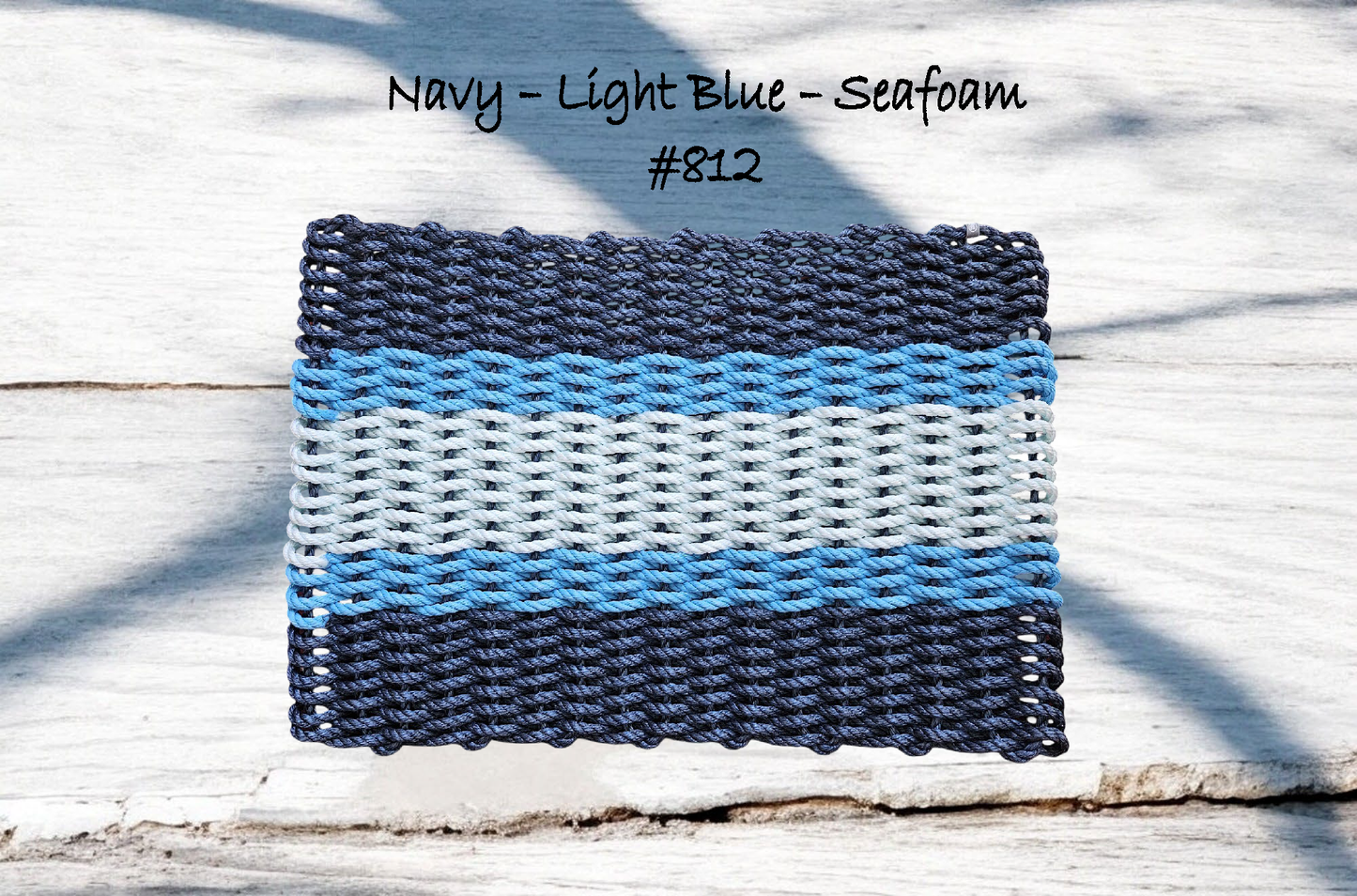 5s 812 The "Original" Handcrafted Woven Maine Lobster Rope Door Mat