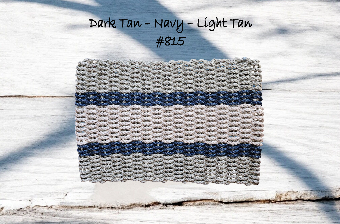 5s 815 The "Original" Handcrafted Woven Maine Lobster Rope Door Mat