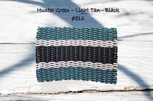 5s 816 The "Original" Handcrafted Woven Maine Lobster Rope Door Mat