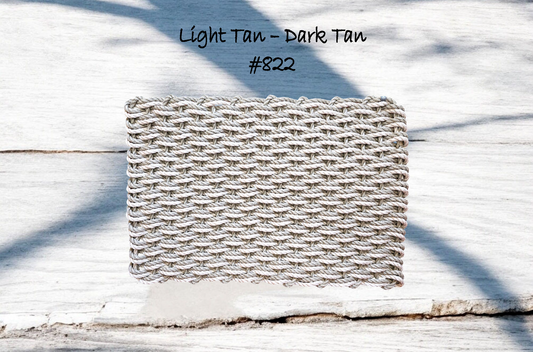 2w 822 The "Original" Handcrafted Woven Maine Lobster Rope Door Mat