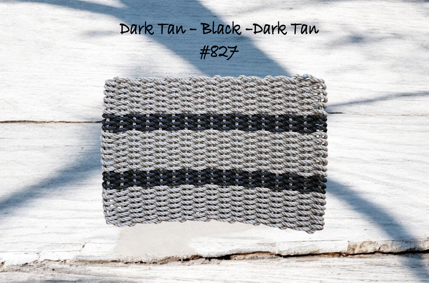 5s 827 The "Original" Handcrafted Woven Maine Lobster Rope Door Mat