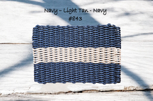 3s 843 The "Original" Handcrafted Woven Maine Lobster Rope Door Mat