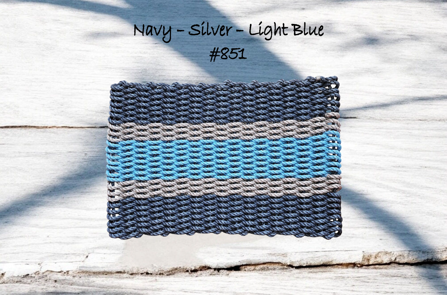 5s 851 The "Original" Handcrafted Woven Maine Lobster Rope Door Mat