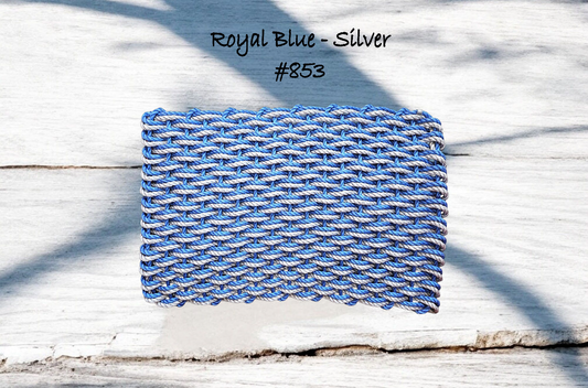 2w 853 The "Original" Handcrafted Woven Maine Lobster Rope Door Mat