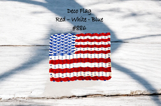 886 The "Original" Handcrafted Woven Maine Lobster Rope Door Mat