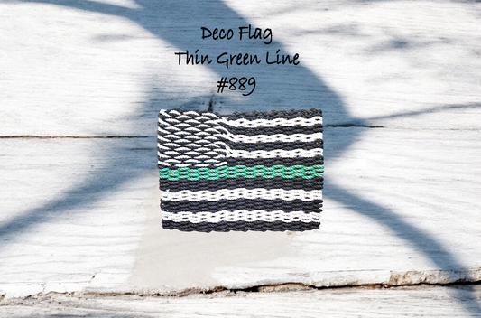 889 The "Original" Handcrafted Woven Maine Lobster Rope Door Mat