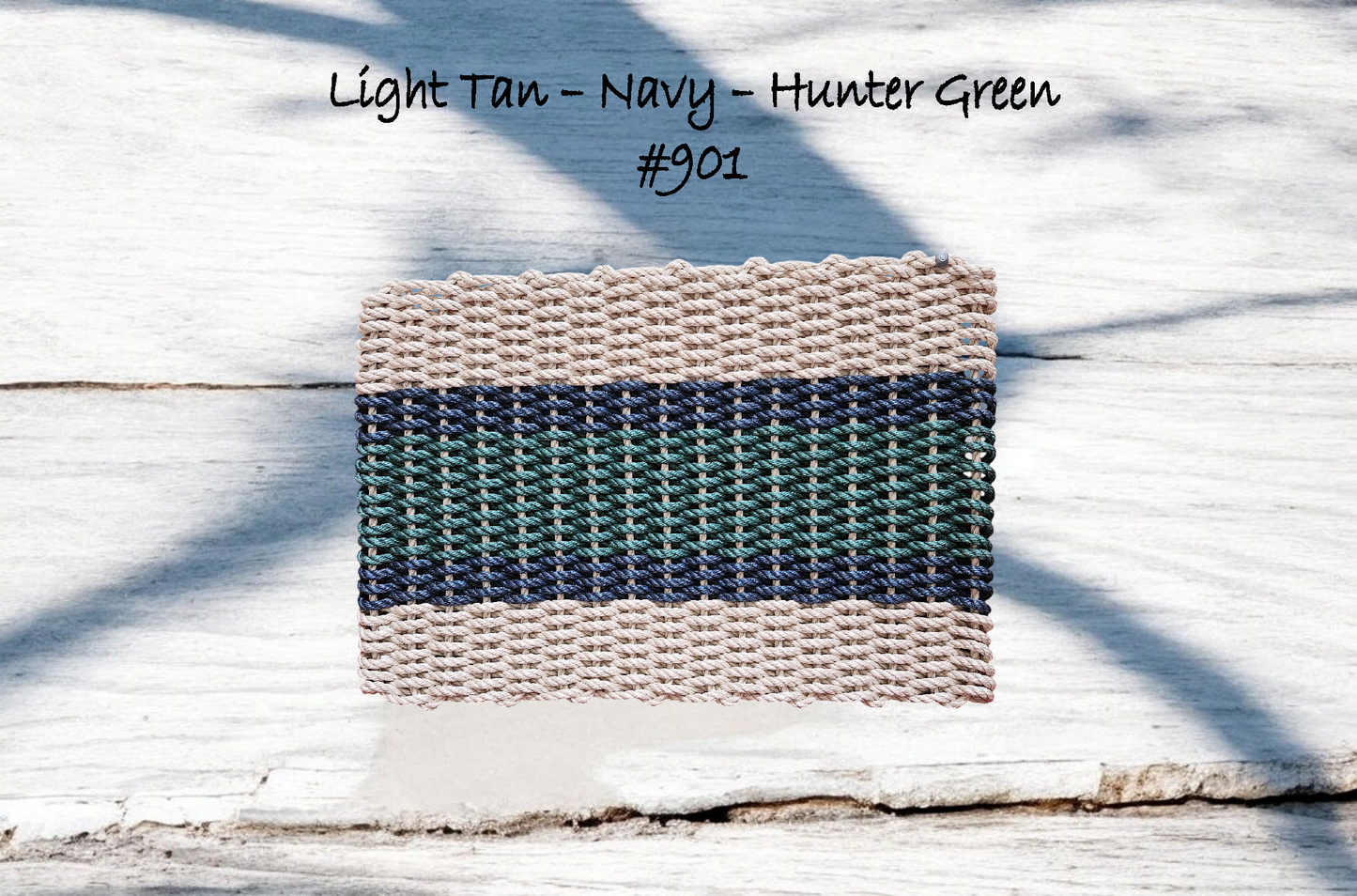 5s 901 The "Original" Handcrafted Woven Maine Lobster Rope Door Mat