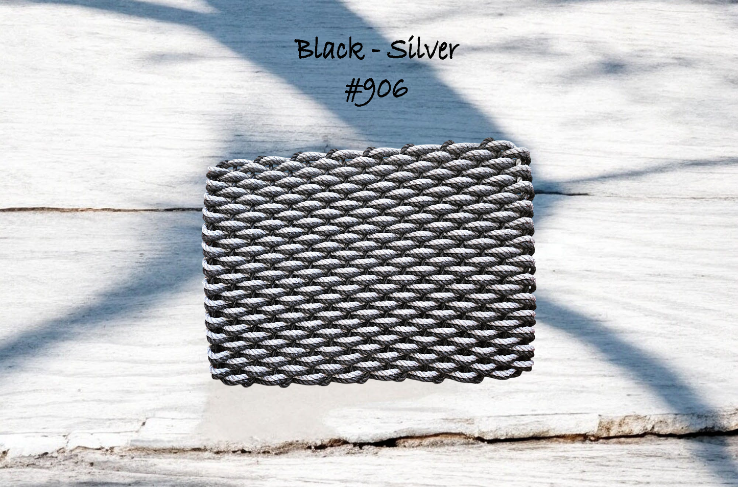 2w 906 The "Original" Handcrafted Woven Maine Lobster Rope Door Mat