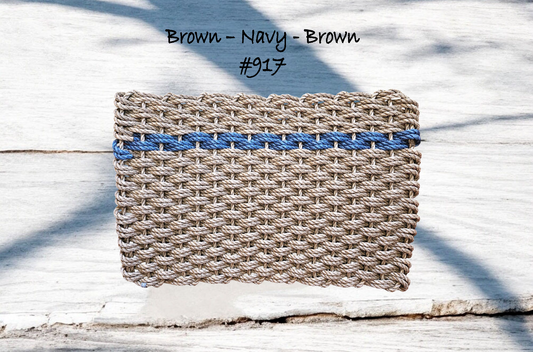 3s 917 The "Original" Handcrafted Woven Maine Lobster Rope Door Mat