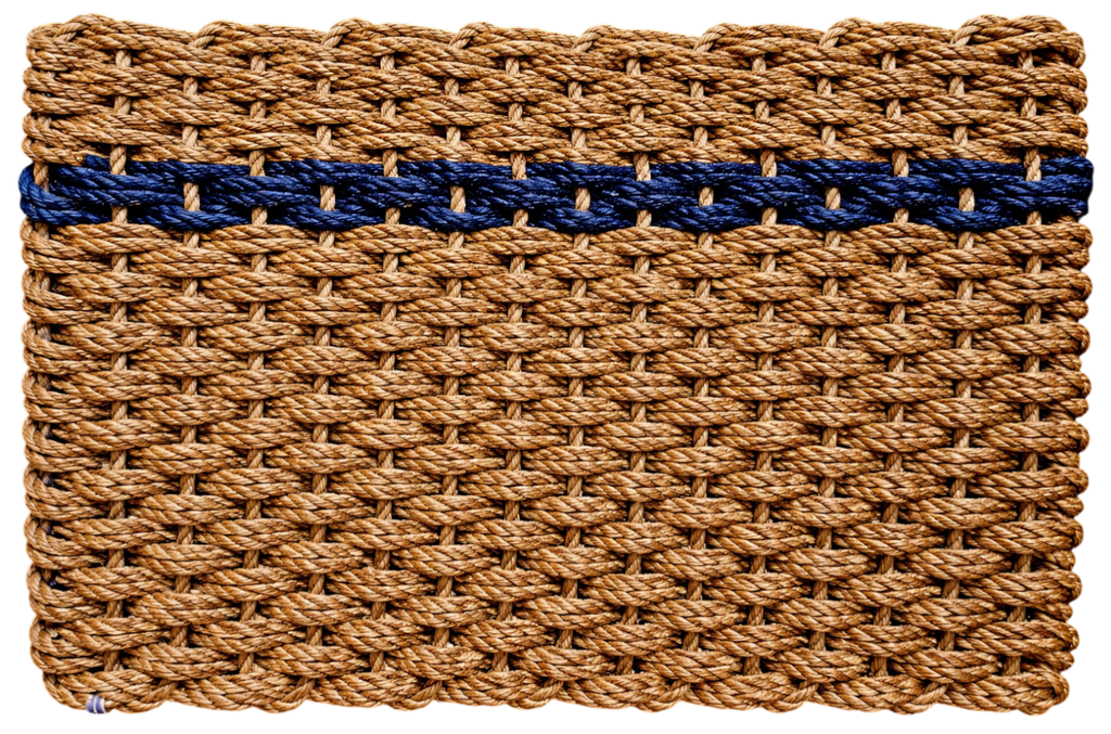 917 5S - Handcrafted Woven Maine Rope Door Mat – The