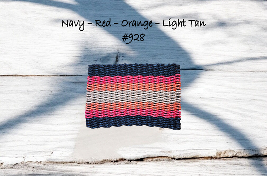 ms 928 The "Original" Handcrafted Woven Maine Lobster Rope Door Mat