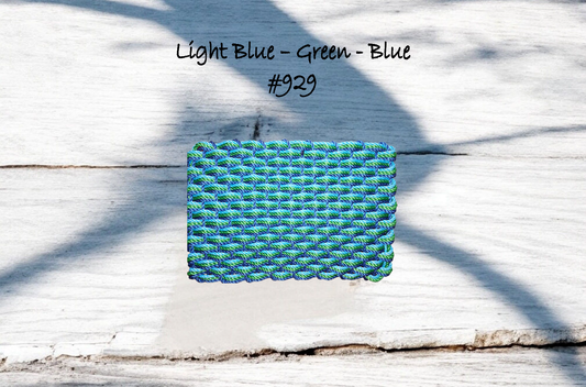 3w 929 The "Original" Handcrafted Woven Maine Lobster Rope Door Mat