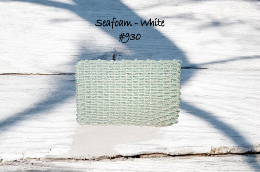 2w 930 The "Original" Handcrafted Woven Maine Lobster Rope Door Mat