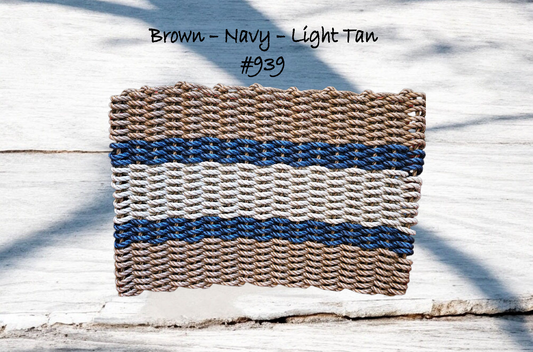 5s 939 The "Original" Handcrafted Woven Maine Lobster Rope Door Mat