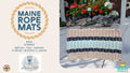 904 5S - Handcrafted Woven Maine Rope Door Mat