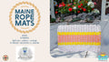 905 5S - Handcrafted Woven Maine Rope Door Mat