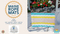926 MS - Handcrafted Woven Maine Rope Door Mat