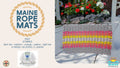 927 MS - Handcrafted Woven Maine Rope Door Mat
