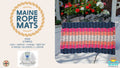 928 MS - Handcrafted Woven Maine Rope Door Mat