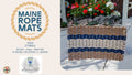 939 5S - Handcrafted Woven Maine Rope Door Mat