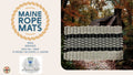 924 CW - Handcrafted Woven Maine Rope Door Mat
