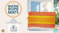 937 CW - Handcrafted Woven Maine Rope Door Mat