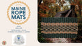 944 CW - Handcrafted Woven Maine Rope Door Mat