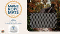 817 DW - Handcrafted Woven Maine Rope Door Mat