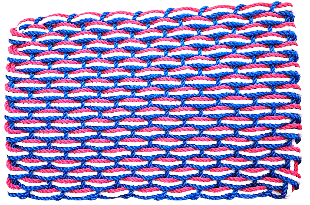 809 TW - Handcrafted Woven Maine Rope Door Mat