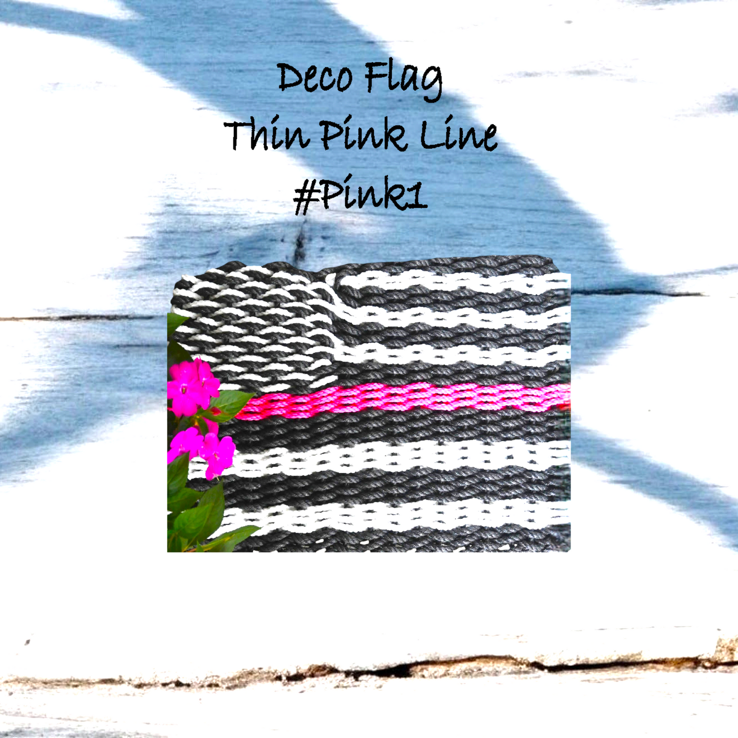 890 The "Original" Handcrafted Woven Maine Lobster Rope Door Mat